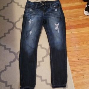 Express distressed jeans